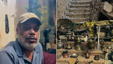 فلسطيني في غزة يحول جزءاً من منزله المقصوف إلى متحف تراثي — الجزيرة نت