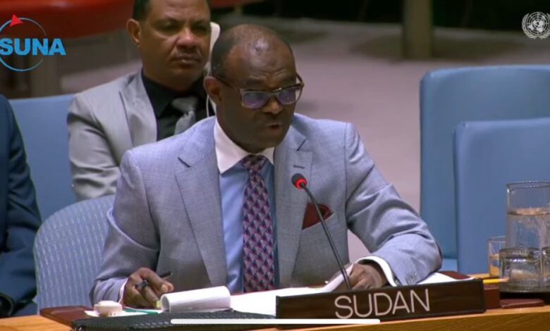 السودان يعرض أمام مجلس الأمن رؤية بشأن المدنيين والمساعدات والمرحلة الانتقالية — صورة وكالة السودان للأنباء