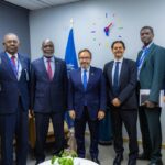 وزير المالية السوداني يبحث مع UNOPS تحديات الموسم الزراعي وإمدادات الطاقة والأسمدة — صورة وكالة السودان للأنباء