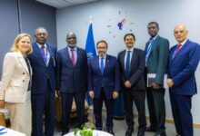 وزير المالية السوداني يبحث مع UNOPS تحديات الموسم الزراعي وإمدادات الطاقة والأسمدة — صورة وكالة السودان للأنباء