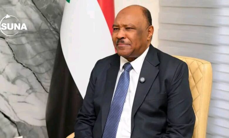 وزير الخارجية السوداني: أولوية السياسة الخارجية إسناد القوات المسلحة ودعم التعافي — صورة وكالة السودان للأنباء
