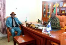 حاكم إقليم النيل الأزرق يبحث الأوضاع الخدمية والأمنية في قيسان — صورة وكالة السودان للأنباء