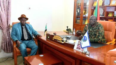 حاكم إقليم النيل الأزرق يبحث الأوضاع الخدمية والأمنية في قيسان — صورة وكالة السودان للأنباء