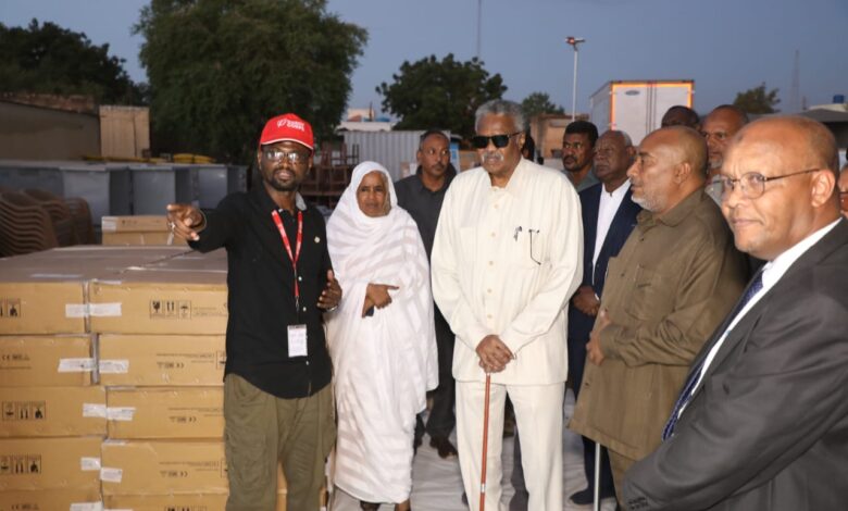 القضارف تدشن معدات طبية لدعم 50 مركزاً صحياً وعدد من المستشفيات — صورة وكالة السودان للأنباء