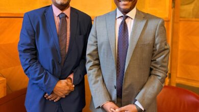 مباحثات في جنيف بين معتمد اللاجئين والمفوضية لتعزيز التعاون الإنساني — صورة وكالة السودان للأنباء