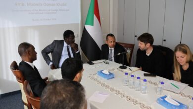حاكم إقليم دارفور يعرض في برلين تطورات السودان أمام ممثلي مراكز دراسات وإعلام — صورة وكالة السودان للأنباء