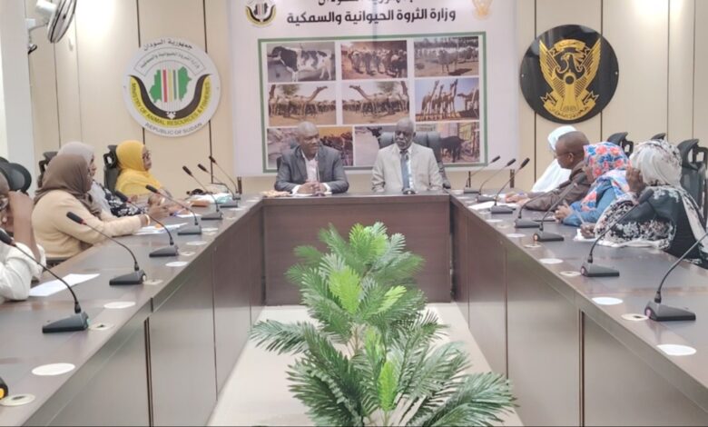 وزارة الثروة الحيوانية وولاية الخرطوم تبحثان إعادة تأهيل القطاع بعد خسائر واسعة في القطيع — صورة وكالة السودان للأنباء
