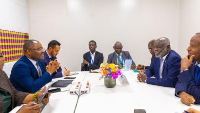 وفد سوداني يبحث مع البنك الدولي شفافية تمويل المشروعات وفرص التعاون مع مؤسسة التمويل الدولية — صورة وكالة السودان للأنباء