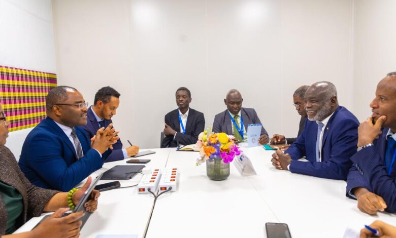 وفد سوداني يبحث مع البنك الدولي شفافية تمويل المشروعات وفرص التعاون مع مؤسسة التمويل الدولية — صورة وكالة السودان للأنباء