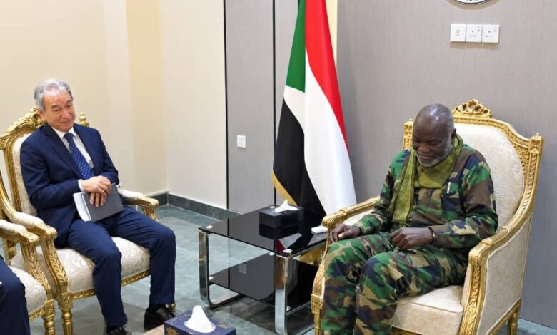 وزير المالية السوداني يبحث مع برنامج الأمم المتحدة الإنمائي أولويات التعافي الاقتصادي — صورة وكالة السودان للأنباء