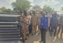 تدشين شبكة مياه إضافية في تندلتي بطول 18 كيلومتراً — صورة وكالة السودان للأنباء