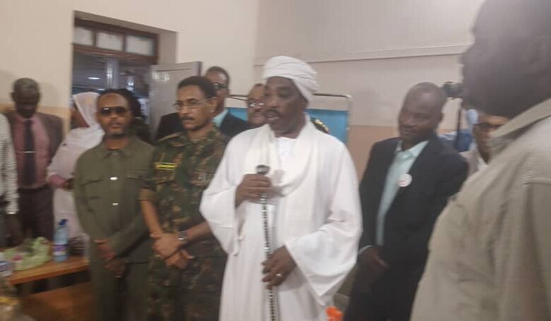 تدشين مخيم علاج مجاني للتأمين الصحي في خشم القربة يستهدف 2500 مواطن — صورة وكالة السودان للأنباء