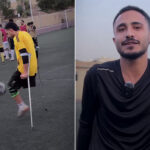 مهند صندوقة يسعى لتأسيس أول فريق كرة قدم للمبتورين في الأردن — الجزيرة نت