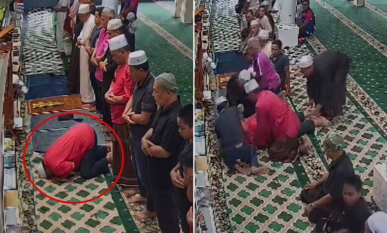 فيديو متداول يوثق وفاة مصلٍّ أثناء السجود في مسجد بماليزيا — الجزيرة نت