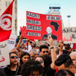 تظاهرة في تونس تقودها منظمة الشغل للمطالبة بالحريات وتحسين الأوضاع — الجزيرة نت