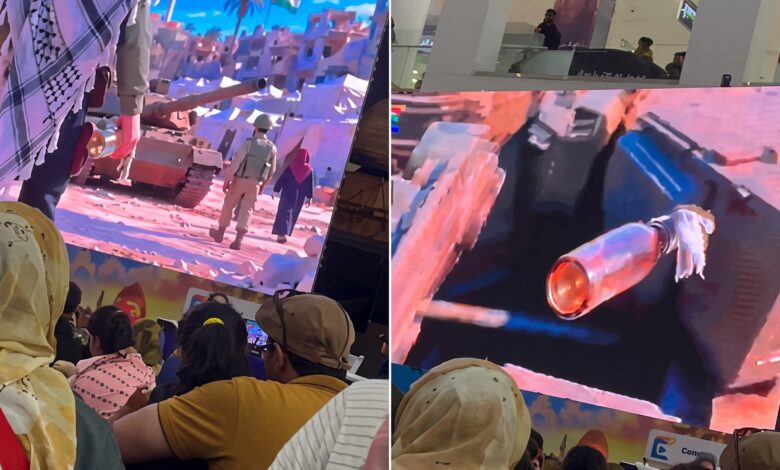 الجزيرة: فيديو الرسوم المتحركة المتداول ليس من رام الله بل من مركز تجاري في كراتشي — الجزيرة نت