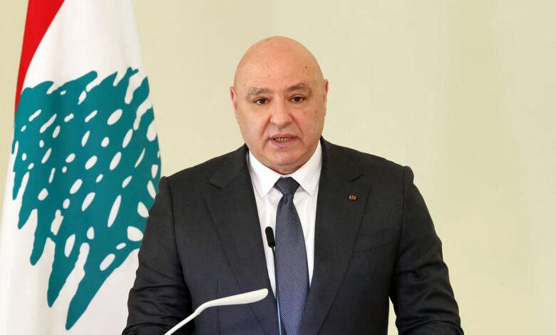 الرئيس اللبناني يتهم إسرائيل بعدم الالتزام باتفاق إطار برعاية أميركية — الجزيرة نت