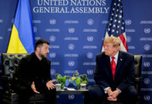زيلينسكي ينتقد إعفاء ترمب روسيا من عقوبات أمريكية — الجزيرة نت / Reuters