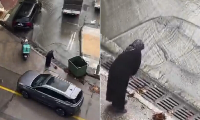 صورة تقرير الجزيرة نت عن الفيضانات في إسطنبول ويالوفا بتركيا